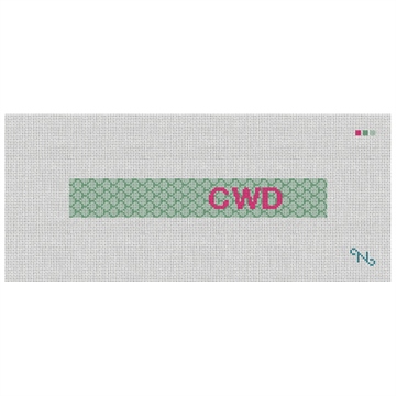 Sweet Scallops Needlepoint Key Fob Kit
