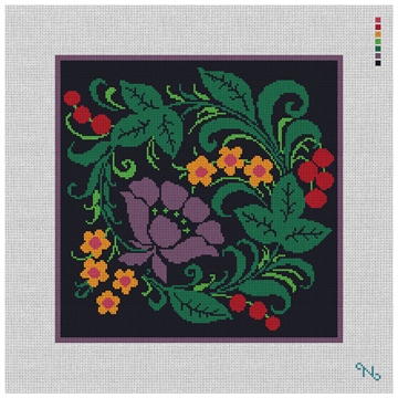 Tadley Floral Needlepoint Kit