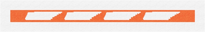 Tennessee State Needlepoint Dog Collar Kit