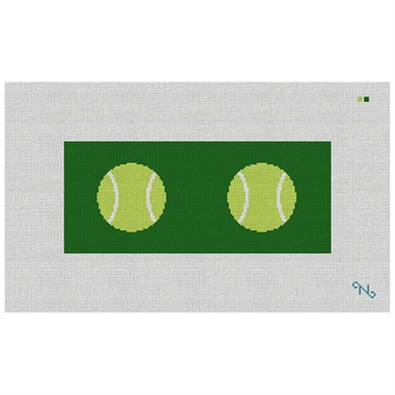 Tennis Ball Needlepoint Flask Kit