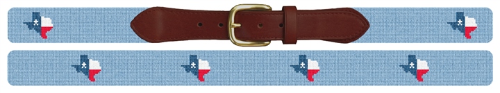 Texas State Needlepoint Belt