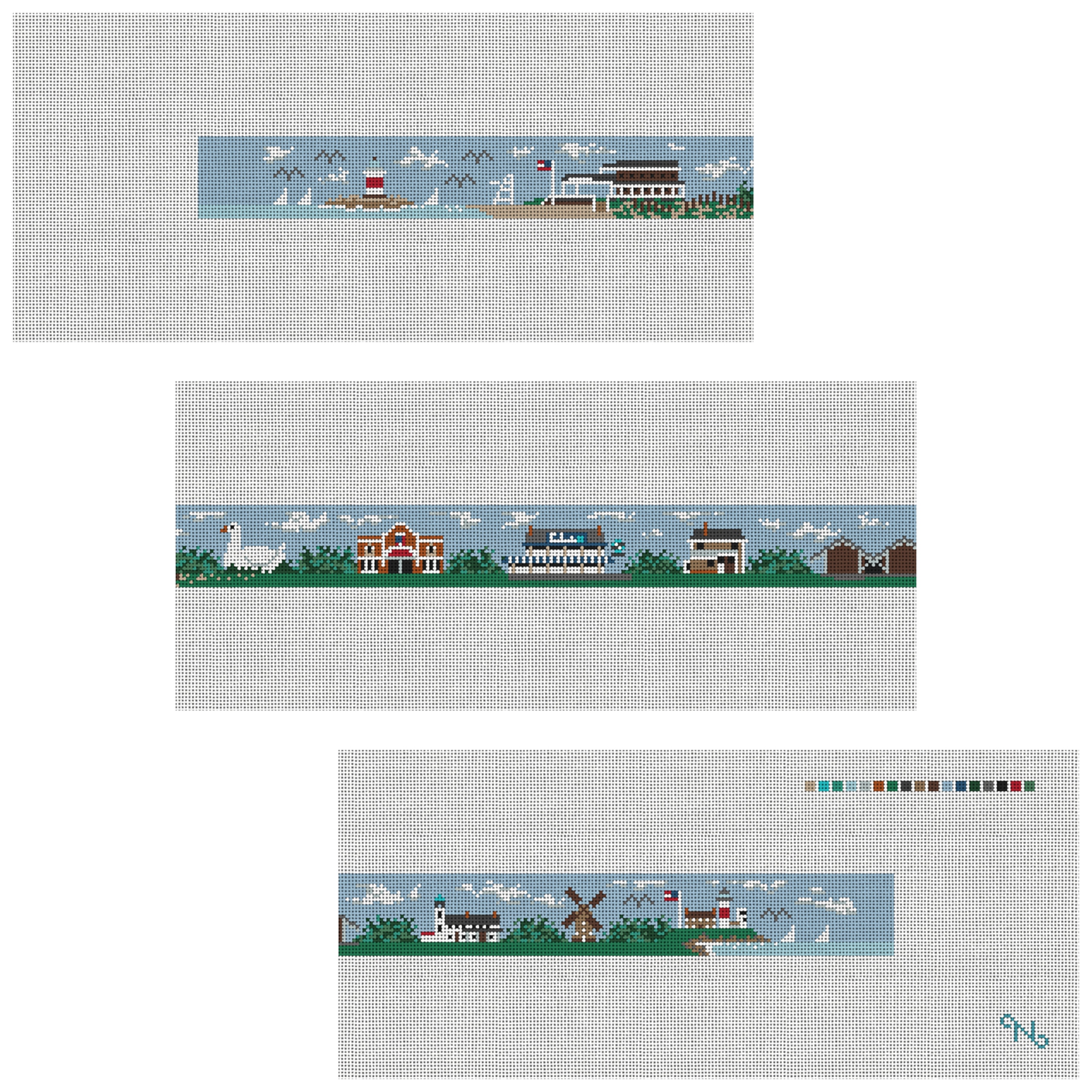 The Hamptons Needlepoint Belt Kit