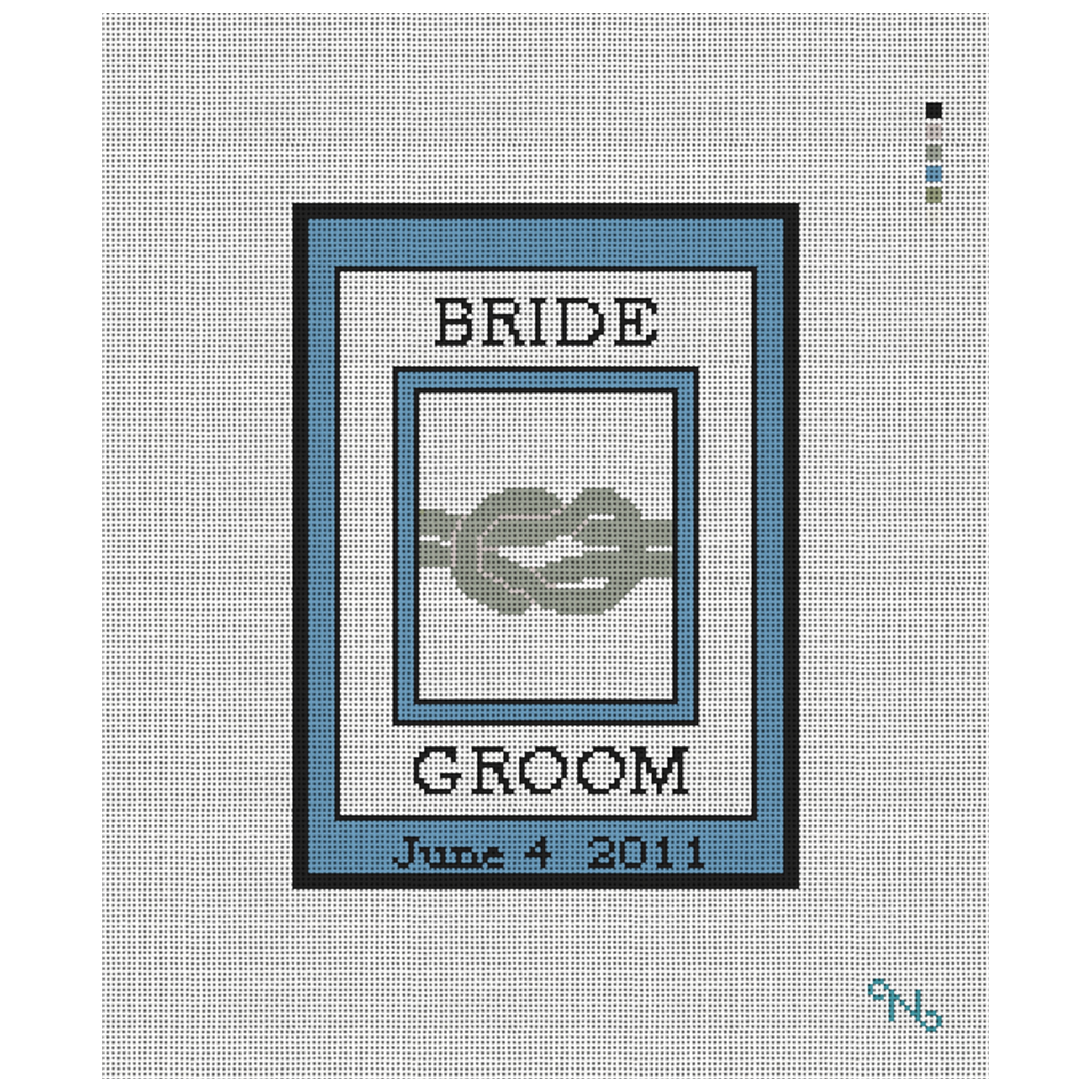 The Knot - Wedding Ring Bearer Pillow Kit