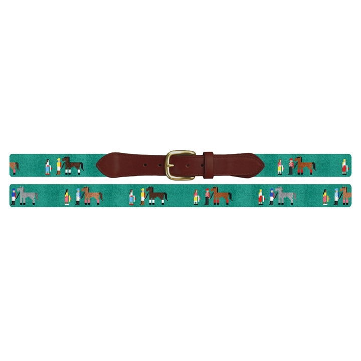 The Walk Over Derby Needlepoint Belt