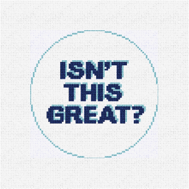 This Is Great Needlepoint Ornament Kit