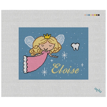 Tooth Fairy Needlepoint Pillow Kit