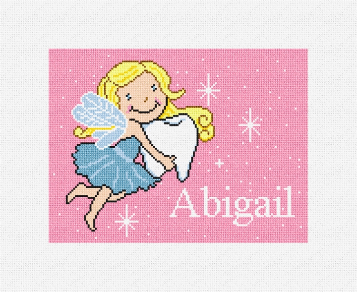 Tooth Fairy Princess Needlepoint Pillow Kit