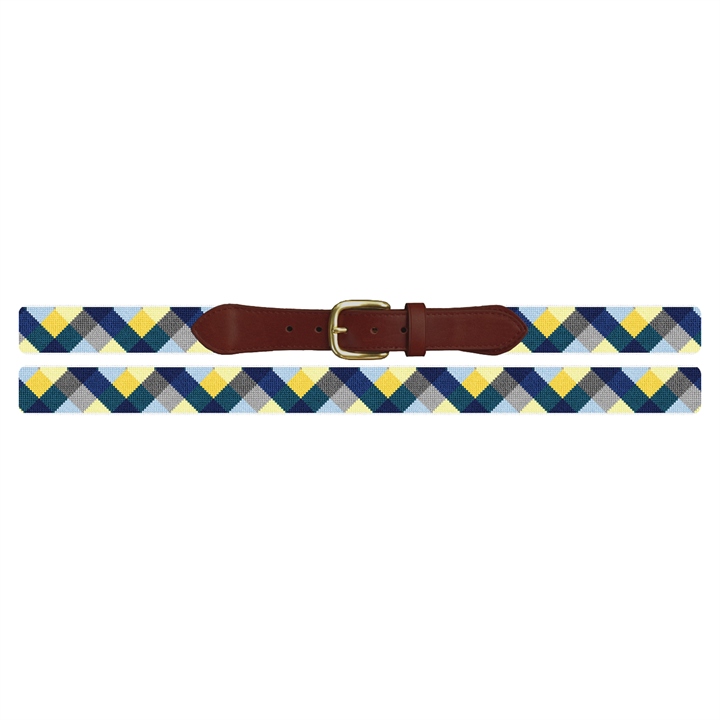 Triangular Wave Needlepoint Belt
