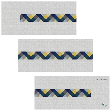 Triangular Wave Needlepoint Belt Kit