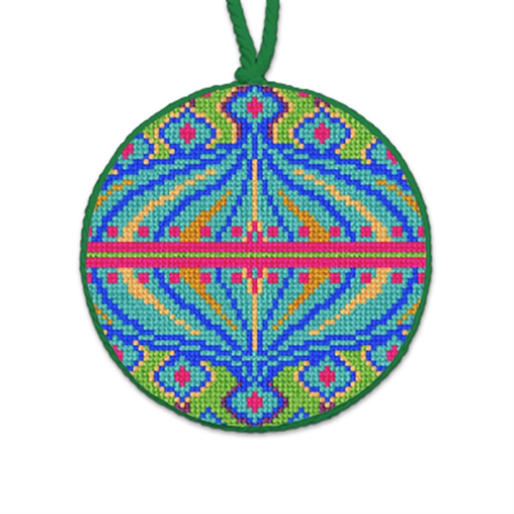 Twinkle and Joy Needlepoint Ornament