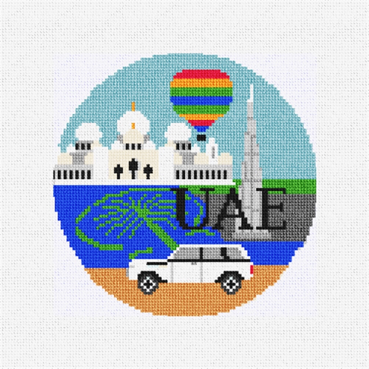 UAE Needlepoint Ornament Kit