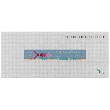 Under The Sea Needlepoint Key Fob Kit