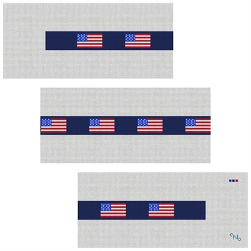 United States Flag Needlepoint Belt Kit