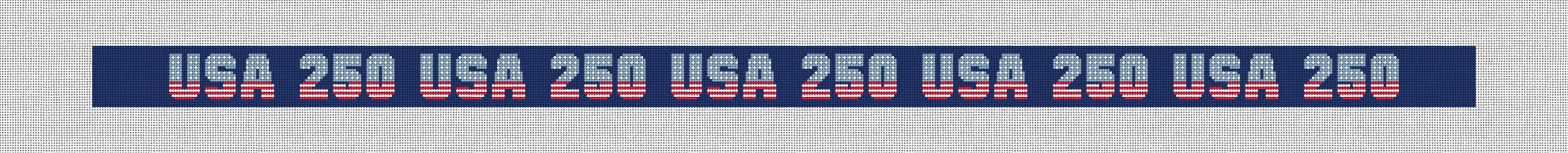 USA 250 Years Spirit Needlepoint Belt Kit