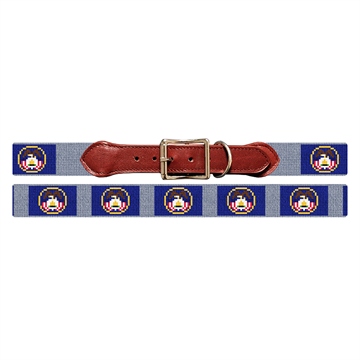 Utah Flag Needlepoint Dog Collar