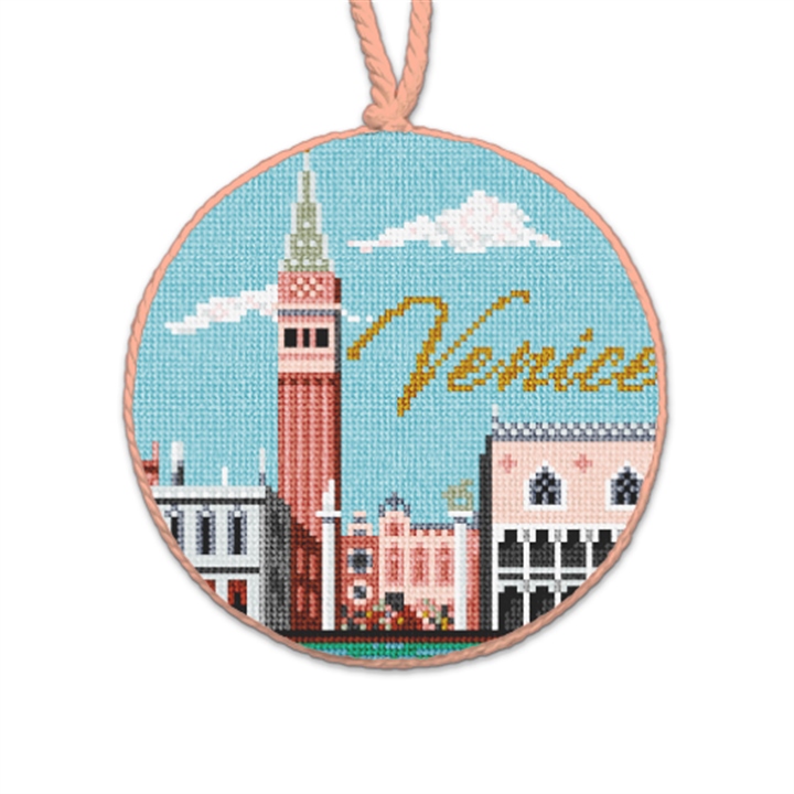 Venice Needlepoint Ornament 