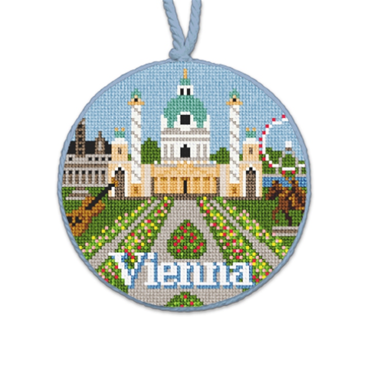 Vienna Needlepoint Ornament 