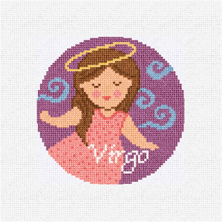 Virgo The Maiden Needlepoint Ornament Kit