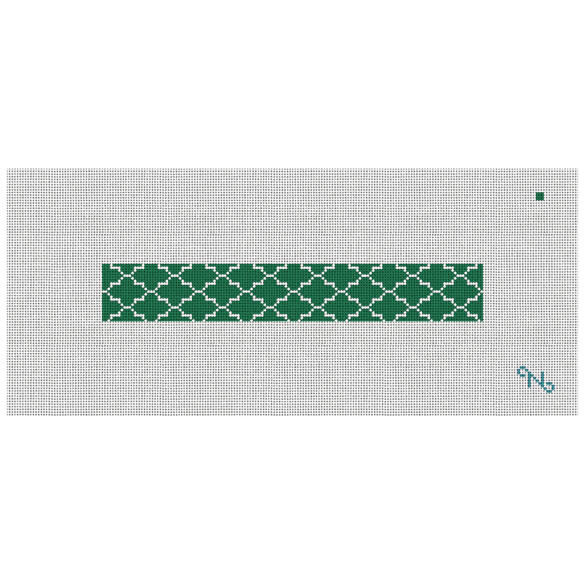Viridian Gothic Needlepoint Key Fob Kit