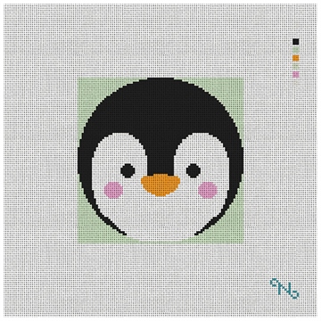 Waddles Penguin Needlepoint Ornament Kit
