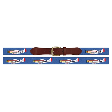 War Planes Needlepoint Belt