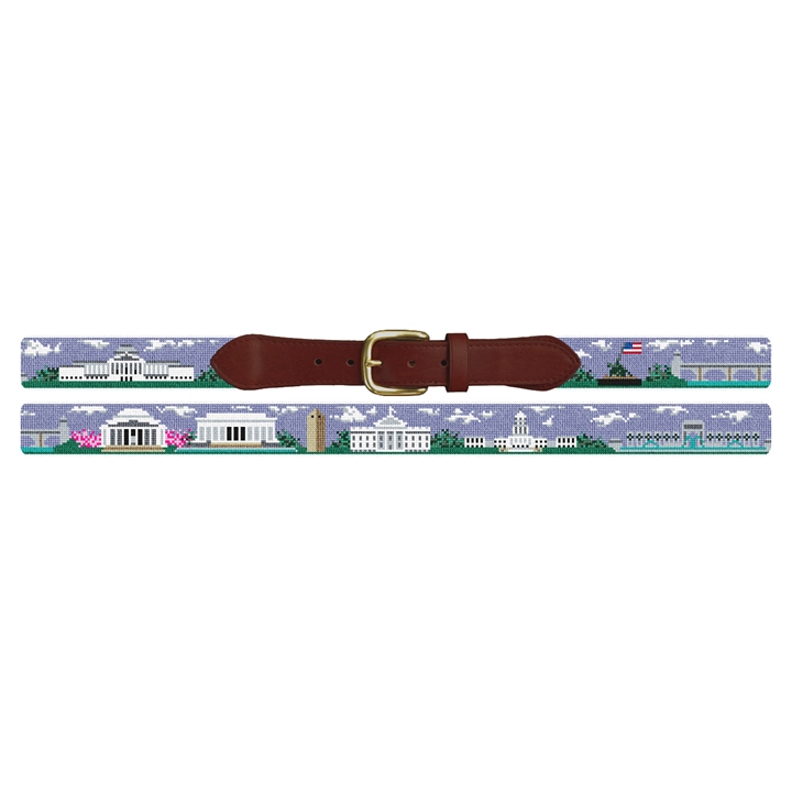 Washington DC Needlepoint Belt