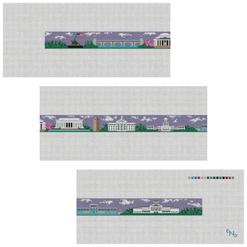 Washington DC Needlepoint Belt Kit