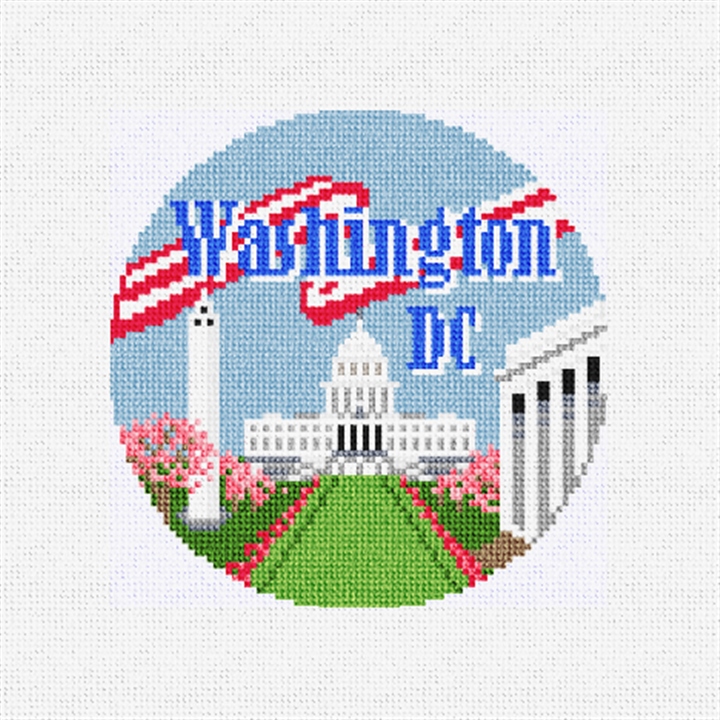 Washington DC Needlepoint Ornament Kit
