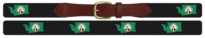 Washington State Needlepoint Belt