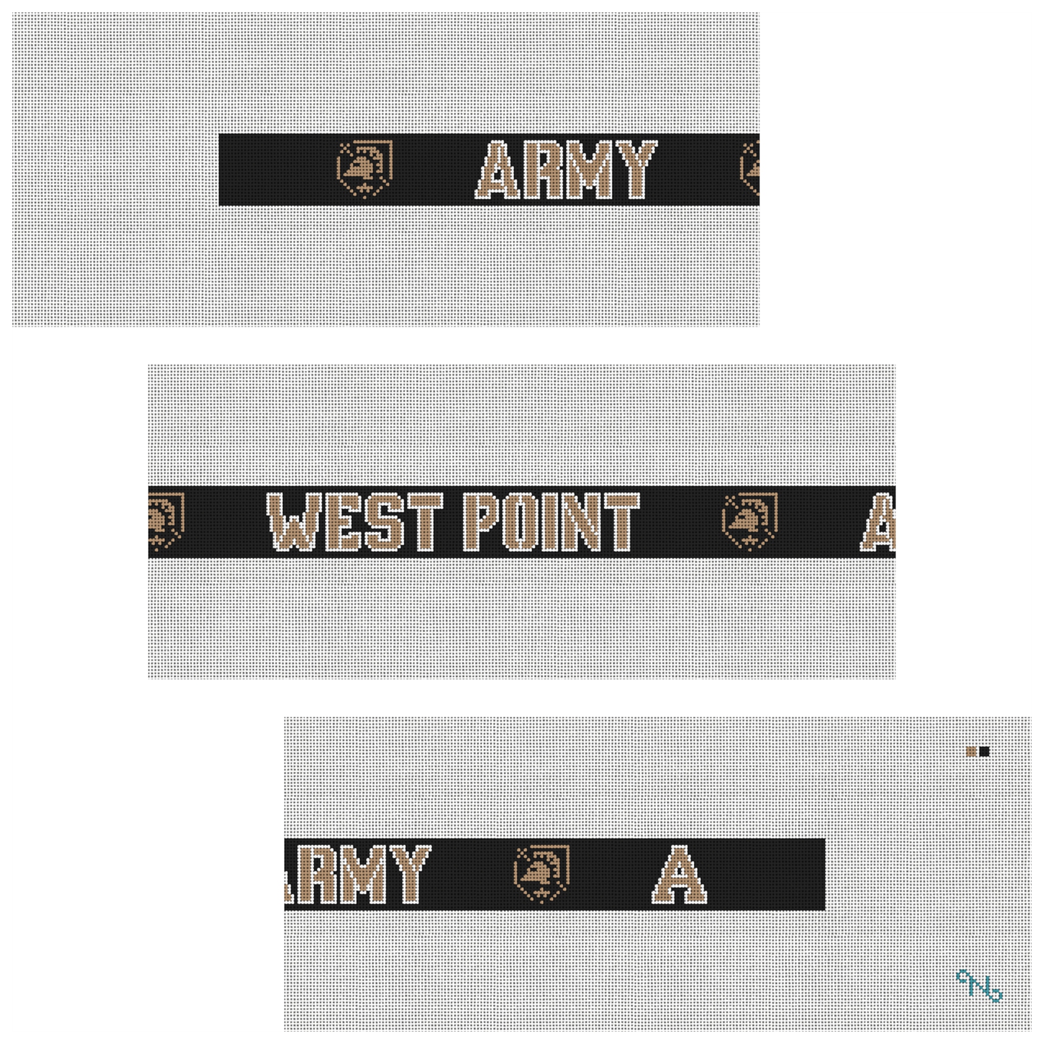 West Point USMA Needlepoint Belt Kit