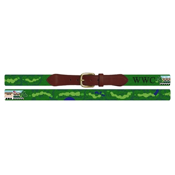 Westmoreland Country Club Needlepoint Belt