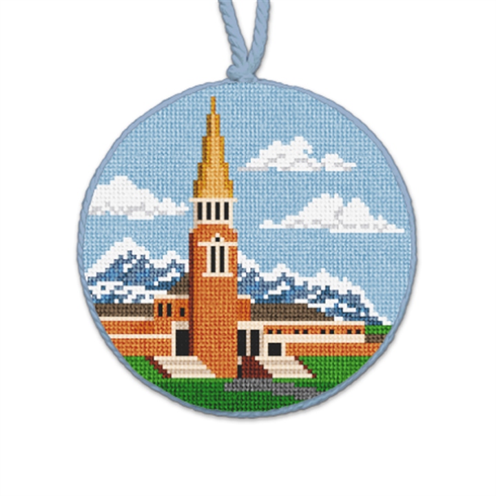 Williams Tower Needlepoint Ornament 