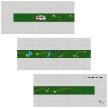 Winchester Kentucky Golf Needlepoint Belt Kit