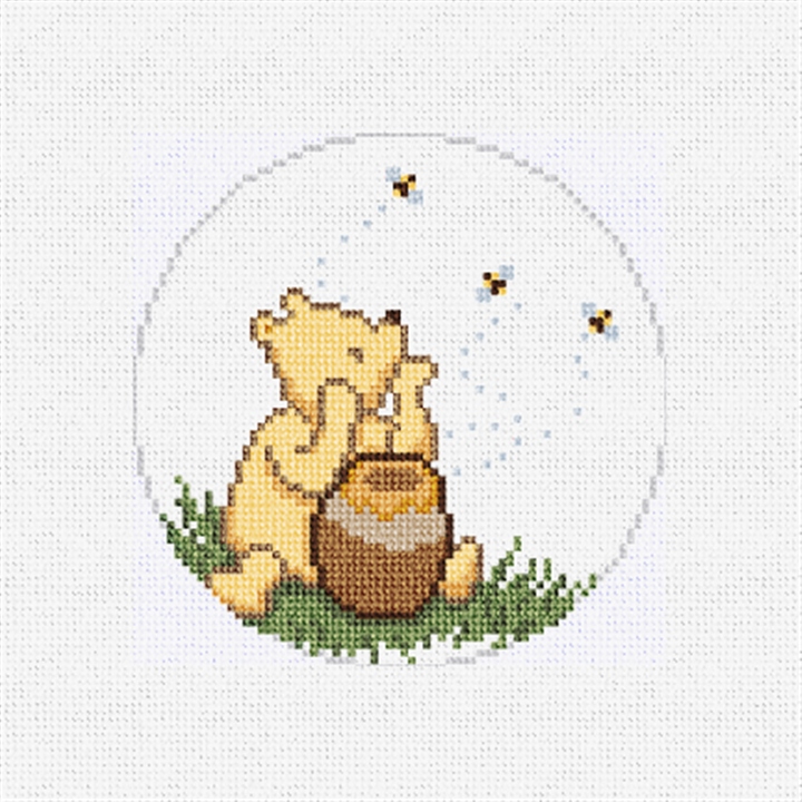 Winnie The Pooh's Honey Needlepoint Ornament Kit