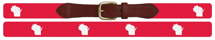 Wisconsin State Needlepoint Belt