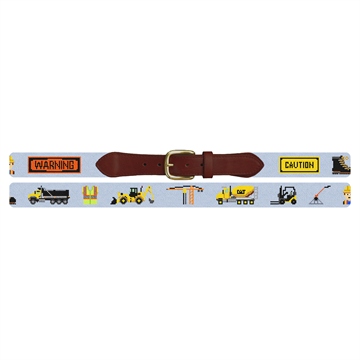 Work Zone Needlepoint Belt