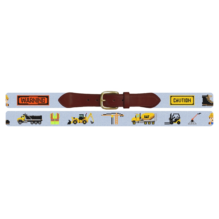 Work Zone Needlepoint Belt