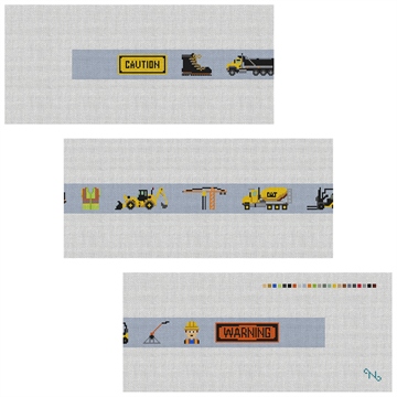Work Zone Needlepoint Belt Kit