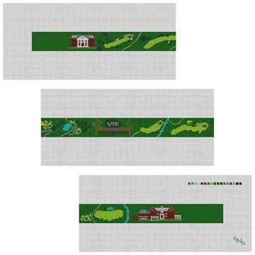 Wykagyl Golf Course Needlepoint Belt Kit