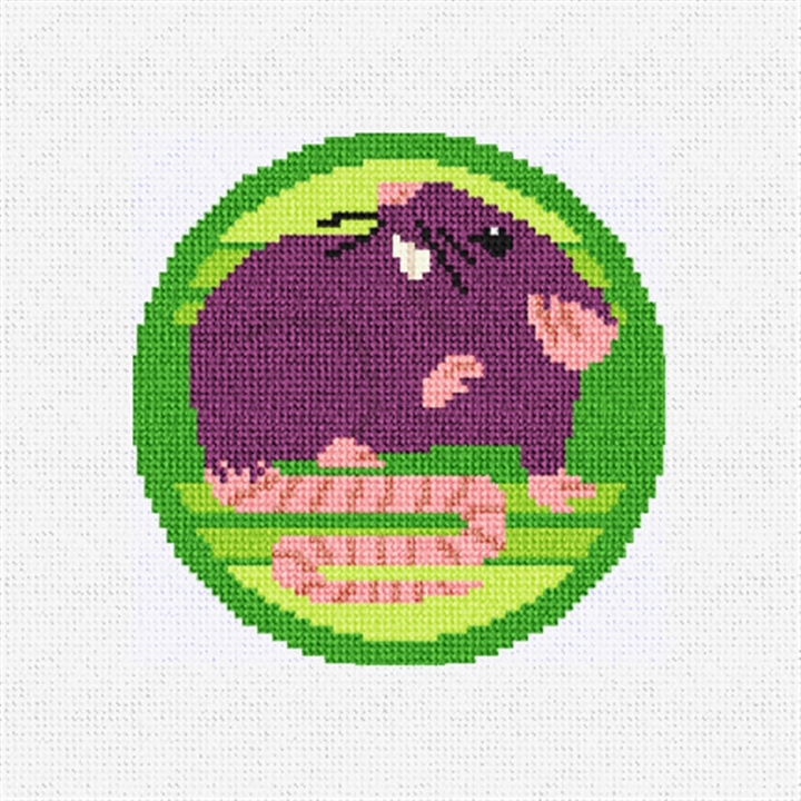 Year Of The Rat Needlepoint Ornament Kit