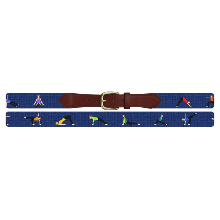 Yoga Needlepoint Belt