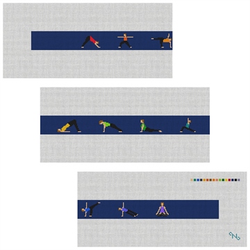 Yoga Needlepoint Belt Kit