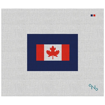 Your Favorite Flag Needlepoint Card Wallet Kit